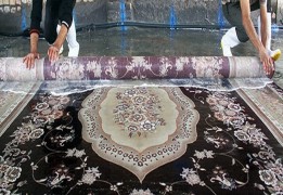 شستشوی فرش وعلت زردی ریشه فرش